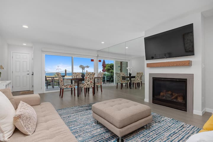 Bluffside Haven - New! One Bedroom Oceanfront Cond - San Elijo State Beach, Cardiff