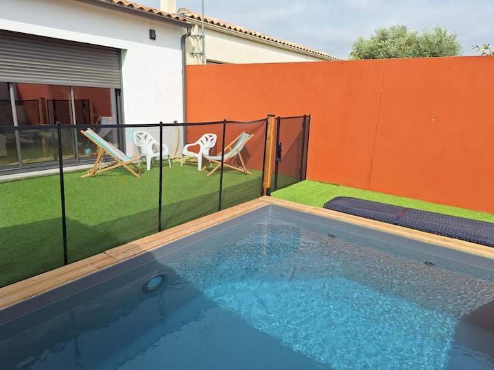 Maison Neuve à 1 Km De La Mer Avec Piscine Privée. - La Rochelle