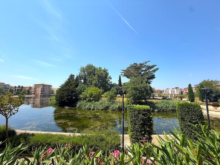 ÉVasion Au Bord De L'eau - T2 Cosy Et Spacieux - Lattes