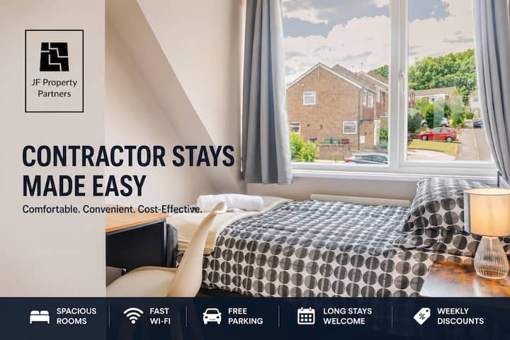 Guildford Contractor House | Parking & Weekly Rate - Guildford