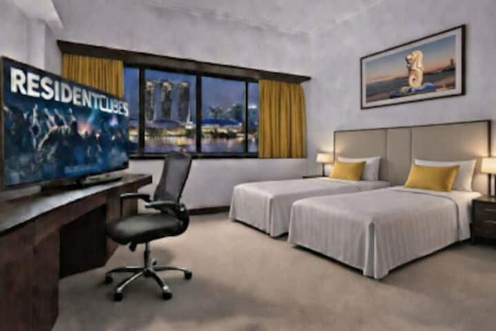 Riverside Deluxe King/twin Room 2 - Clementi