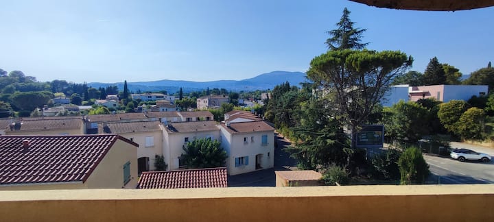 T2 Climatisé Avec Vue Proche Cannes & Grasse - Mouans-Sartoux