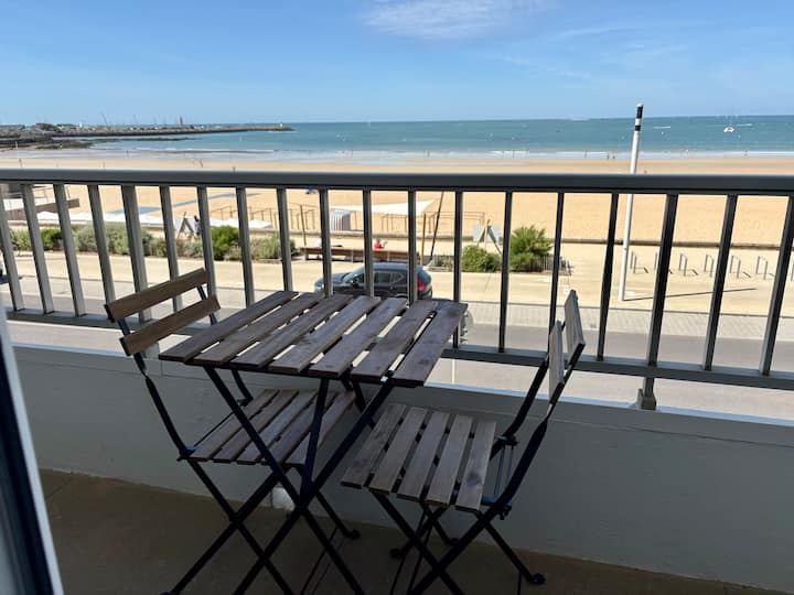 Studio Cabine, Vue Mer, Balcon,  Parking , Wi-fi - Pornichet
