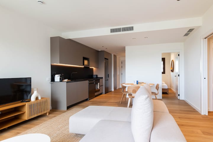 Can Milà / Premium A. Pool View, Dbl+2 Twin (308) - Sitges