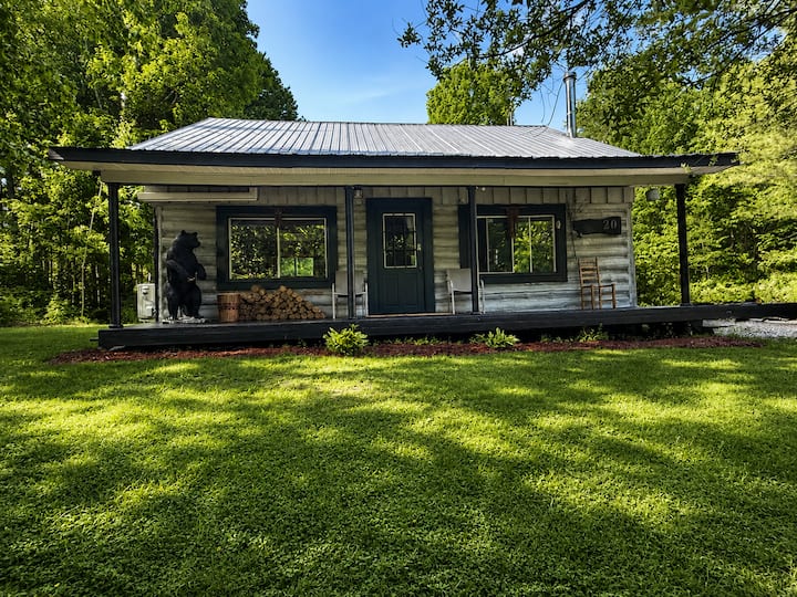 Chalet Rustique Avec Spa Près Du Lac Wallace. - Quebec