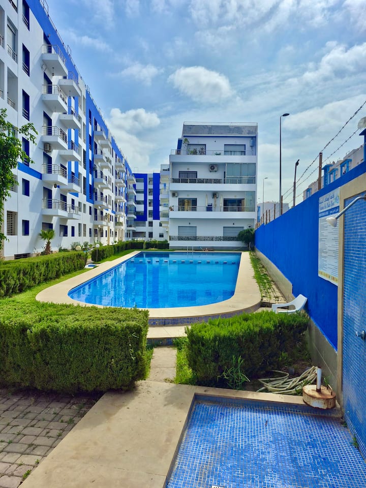 Superbe Duplex Familial Avec Piscine & Parking - Bouznika
