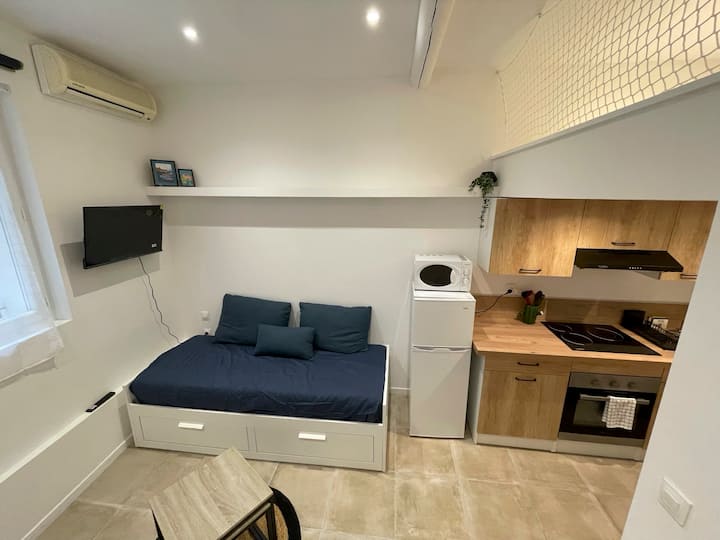 Studio Climatisé Entièrement Rénové. - Cassis