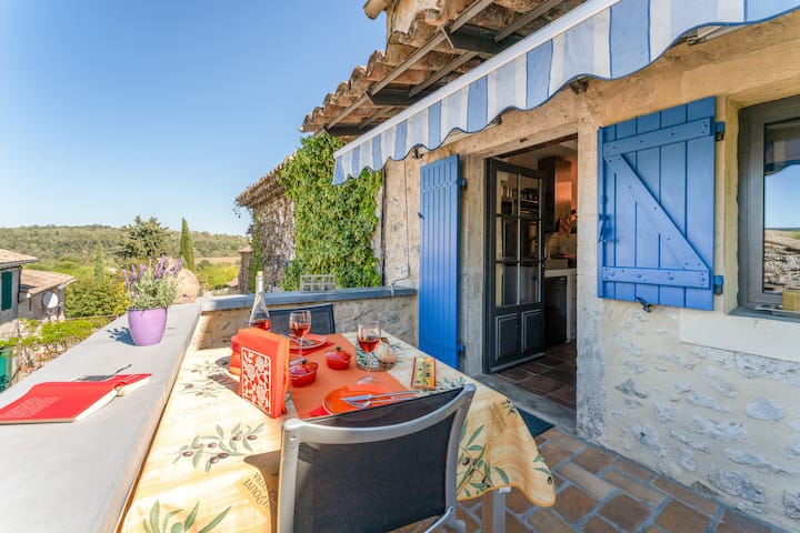 Maison Orange - Paradis De Provence - Goudargues