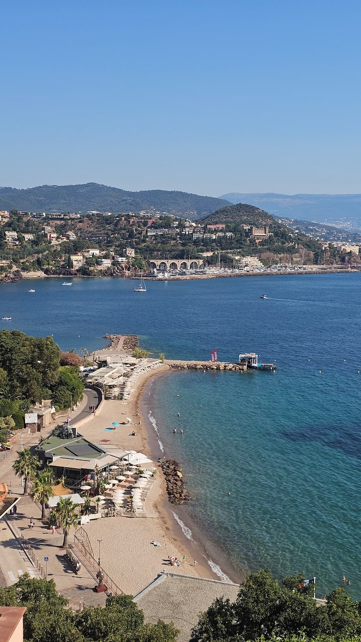 Cosy Apartment En Bord De Mer! - Théoule-sur-Mer
