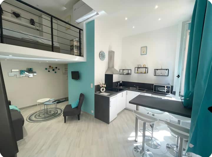 Grand Studio Au Port De Nice - Beaulieu-sur-Mer