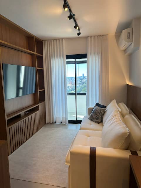 Imóvel de sucesso: Premium Studio - Heated Pool - 360° View - Garage em Campinas