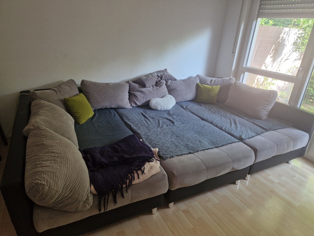 Cozy 3-room apartment with a garden.