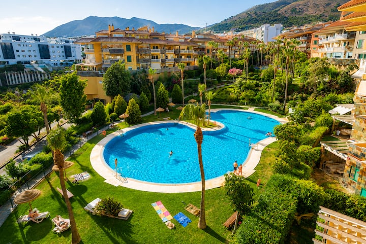 Cozy 3br Apartment In Higuerón 2 Pools & Terraces - Benalmádena