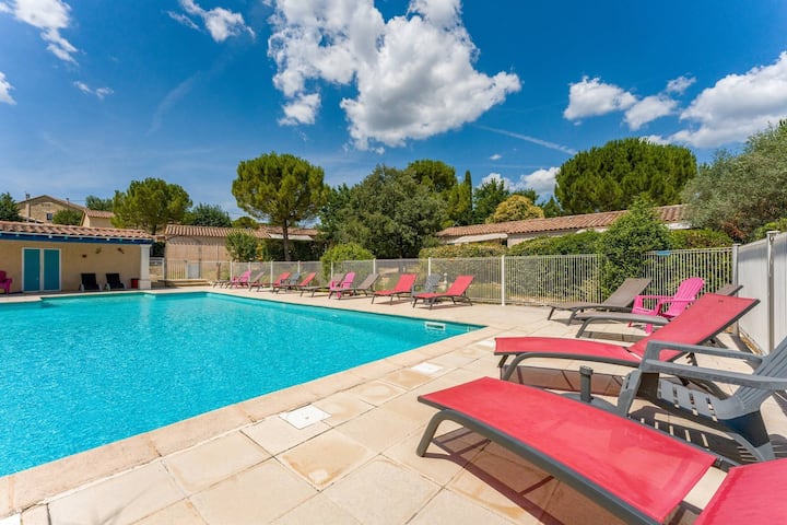 Gite Le Chêne Vert - Piscine - Alès