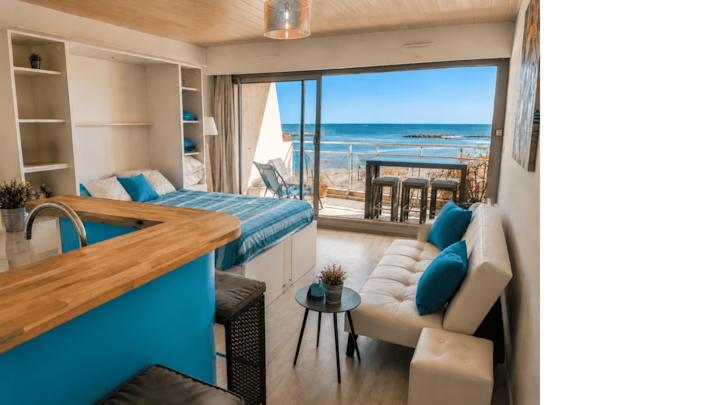 Location Grand Studio Avec Vue Mer Imprenable - Palavas-les-Flots