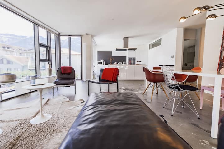 3.5 Room Loft Apartment In The Heart Of Interlaken - Interlaken