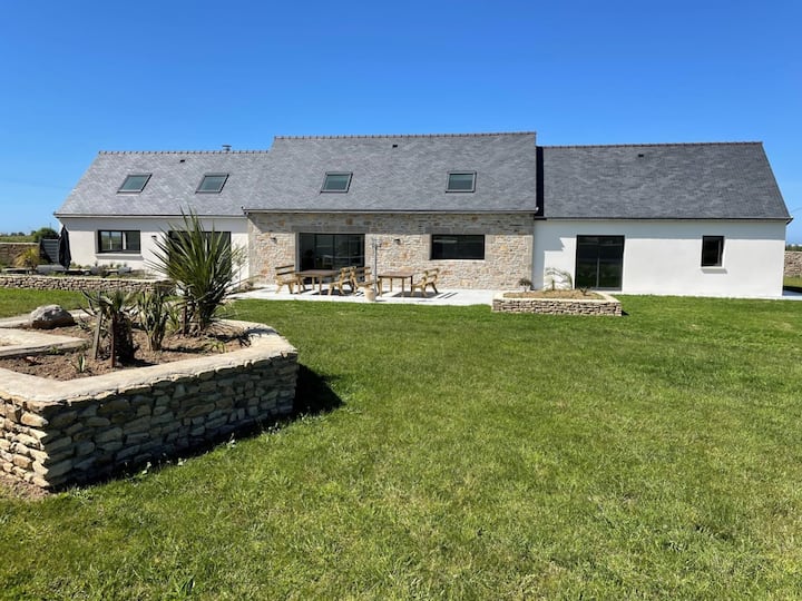 Maison Ploudalmézeau Avec Piscine Chauffée - Porspoder