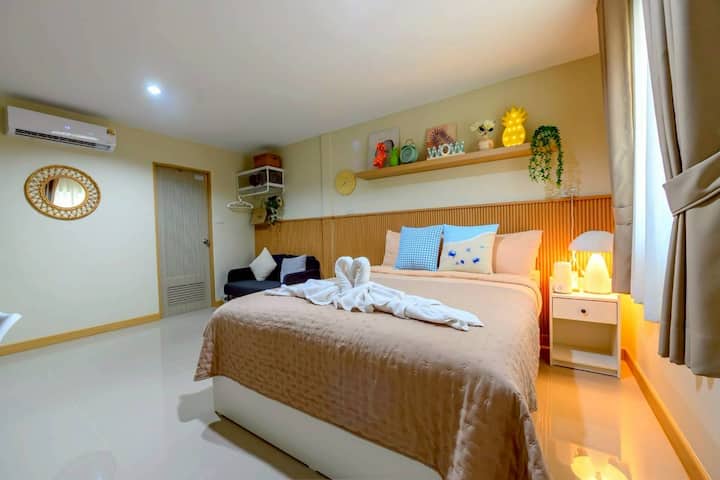 Chaweng 15 Beach Walk 2 Min New Big Pool Max 4 Pax - Koh Samui