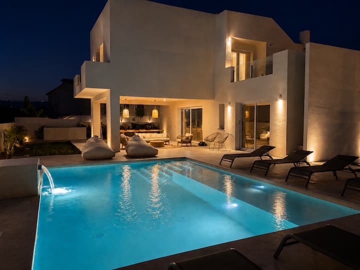 Villa Mediterranea Con Piscina - Noto