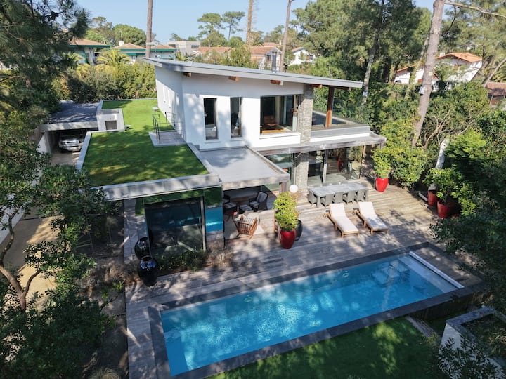 Villa Sunrise 13 Pers Forêt De Chiberta Prestant - Anglet