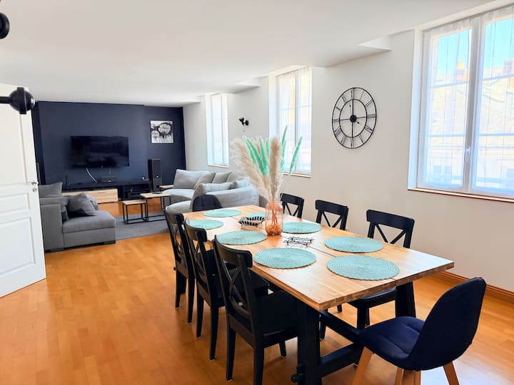 Duplex Centre Ville- Saint-nicolas - 5 Chambres - Le Mans