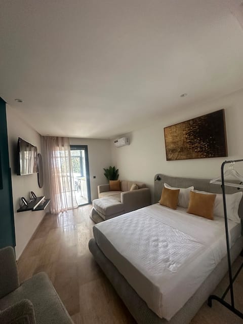 Successful Airbnb property: Designer cozy space & private garden terrace · Rabat in Arrondissement El Youssoufia مقاطعة اليوسفية