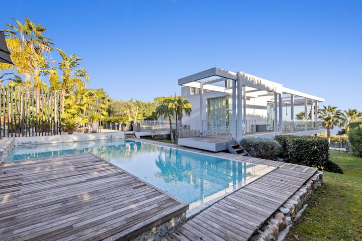 Super Cannes, Villa 6 Chambres, Vue Mer - Antibes