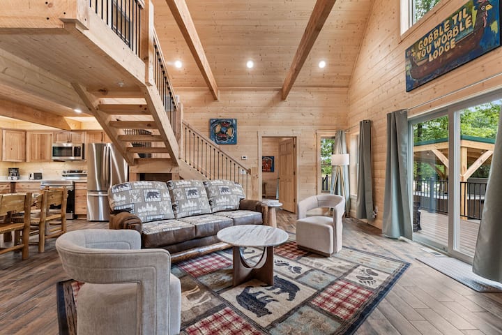 Bigcedar Area Cabin_pvt Hot Tub_free Tickets Daily - Ridgedale, MO