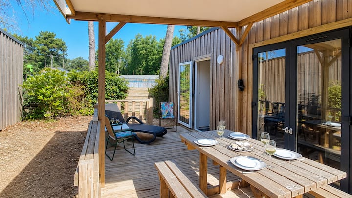 Galet · Mobil'home · Terrasse Bois · Mer à 10 Min - Saint-Jean-de-Monts