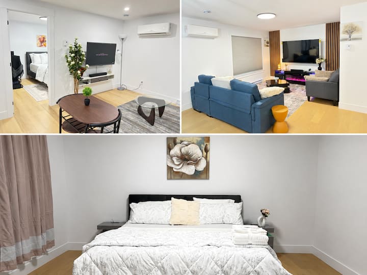Full Home| 4br | 1 King Ensuite| 3 Queens|sleeps 9 - Moncton