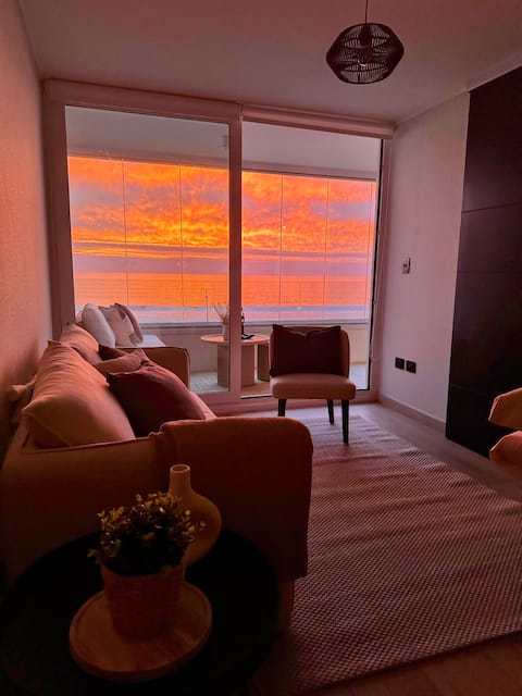 Top Airbnb: Oceanfront apartment | Incredible unobstructed view in La Serena