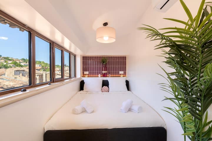 Suite Fleur De Lavande - Apt Centre, Clim & Vue - Apt