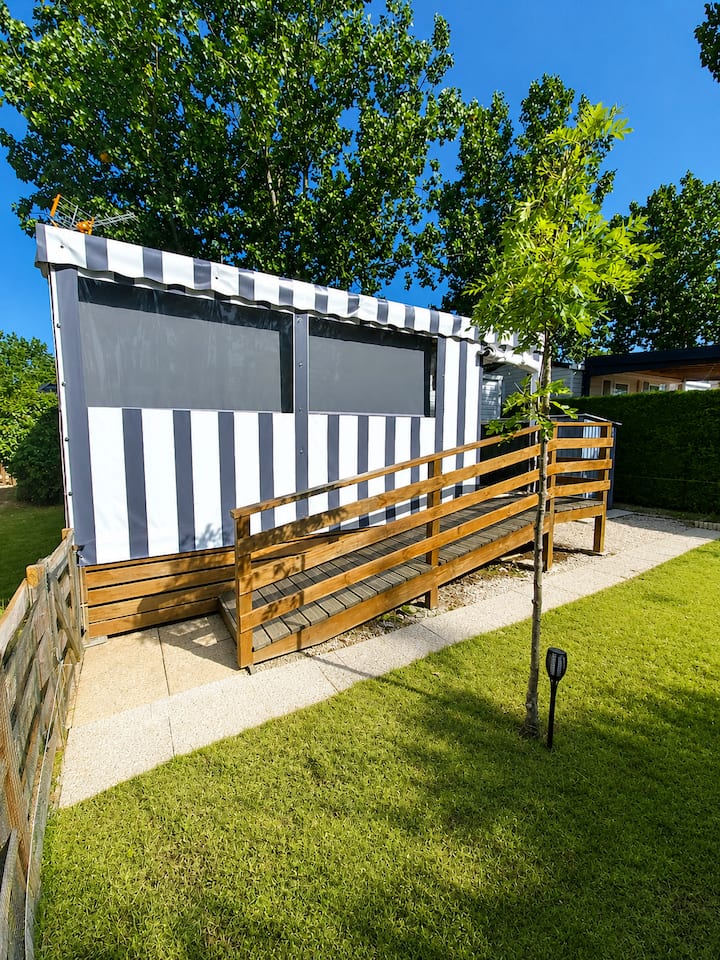 Mobil-home Climatisé Côte De Jade 2min De La Plage - La Bernerie-en-Retz
