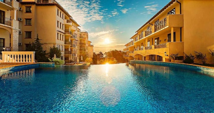 The Cliff Hotel - 1bd Apartments W/ Pool View | Br - Obzor