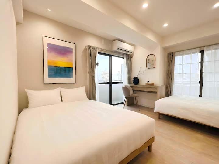 Super New Designer Room 2 Beds Center Tokyo Max4 - 東京都