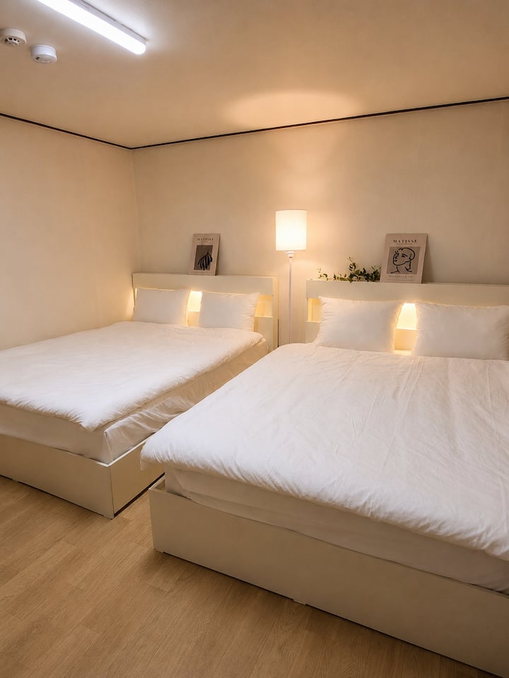 [New]nest #12호선#신림역 버스10분/홍대강남30분#6인
L건조기세탁기l - Seoul