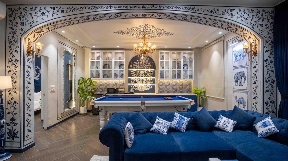 Casa Bleu -a Timeless Royal Escape by Artive Stays — Entire rental unit in Jaipur, Rajasthan · book on Airbnb