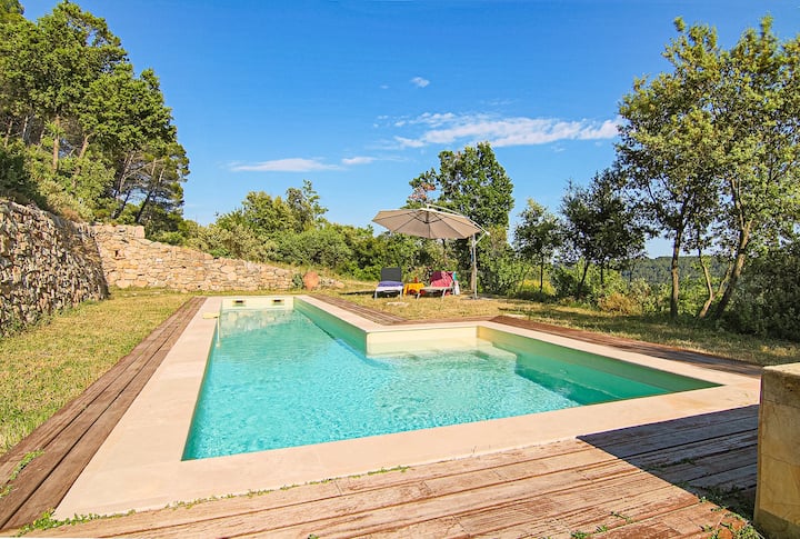 Maison Avec Piscine Dans La Nature - Salernes