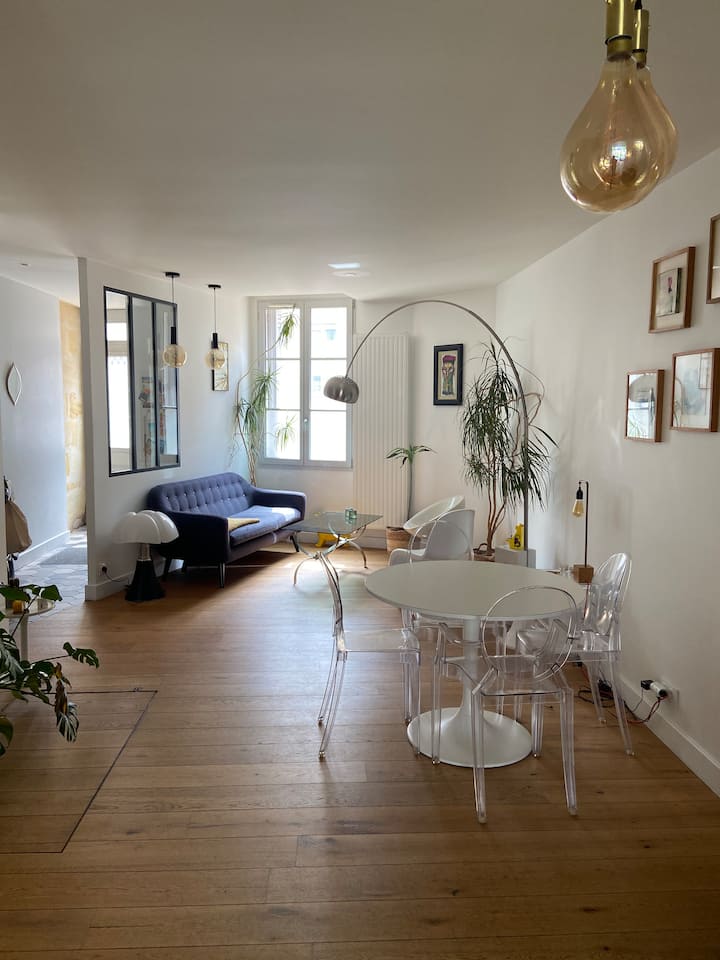 Maison Bordelaise En Pierre Avec Jardin - Bordeaux