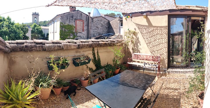 Chambre Double Avec Mezzanine Centre Du Village - Sauve
