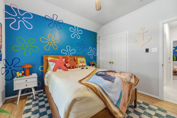 Themed Family House|sleeps 12|11 Min To Universal - フリスコ, TX