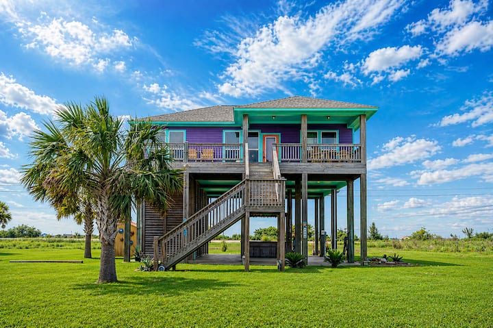 Near Ferry + Beach | Rv Hookups | Water Views - Texas City