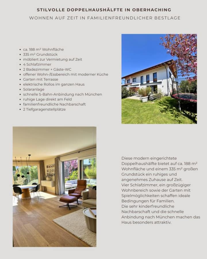 Perfect Family Home I Munich South - Oberhaching