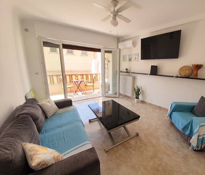Bel Appartement Familial Avec Terrasse - Cannes