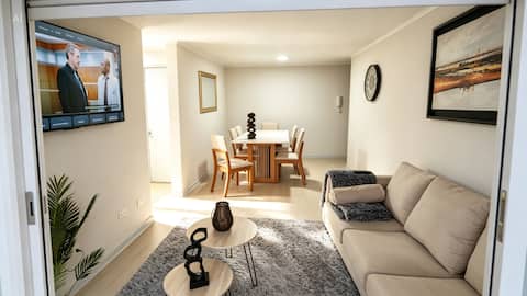 Top performing Airbnb: New apartment, 3 bedrooms, 2 bathrooms + parking space, Lomas San Sebastián, 90 m² in Concepcion