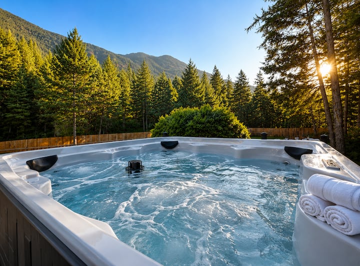 Modern Luxury Retreat Near Glacier National Park - Columbia Falls, MT