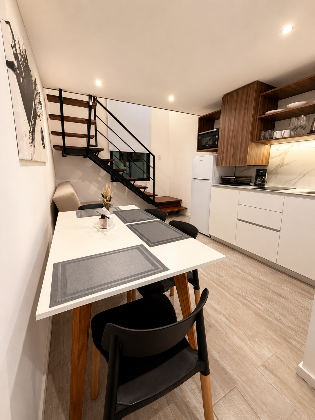 Duplex con cama doble