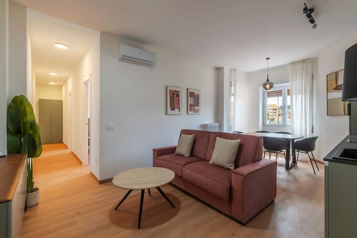 Bright 2-bedroom Flat With Balcony By The Vatican - Ciudad del Vaticano
