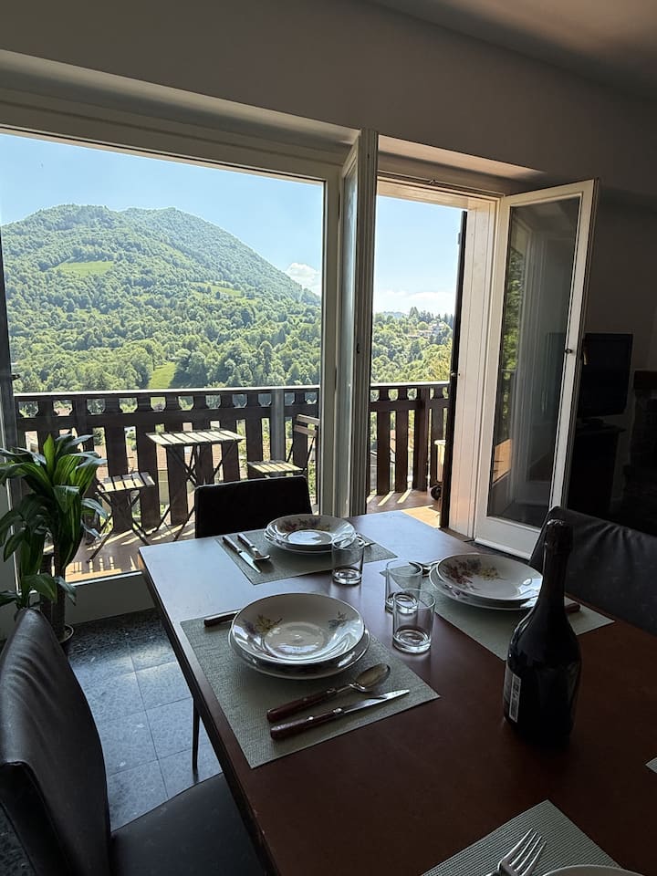 La Finestra Sul Panorama Trilocale Con Vista - Lugano