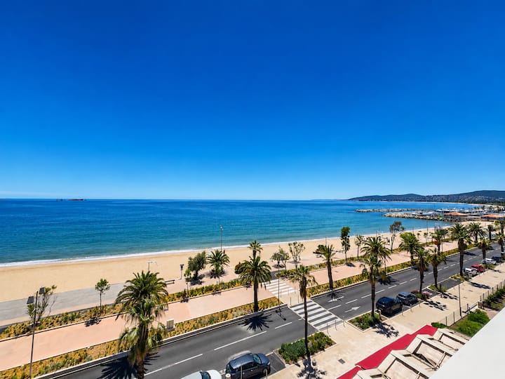 Appt 4 Pers Fréjus Plage Vue Sur La Mer - Fréjus